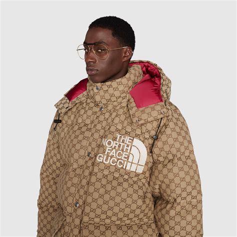 gucci x the north face down jacket|north face Gucci shop online.